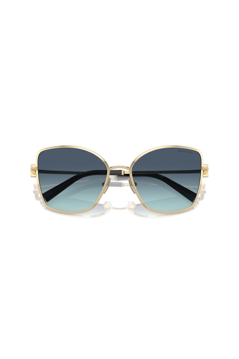 Tiffany Women's Butterfly Sunglasses - Pale Gold - 58mm Lens - Image 5